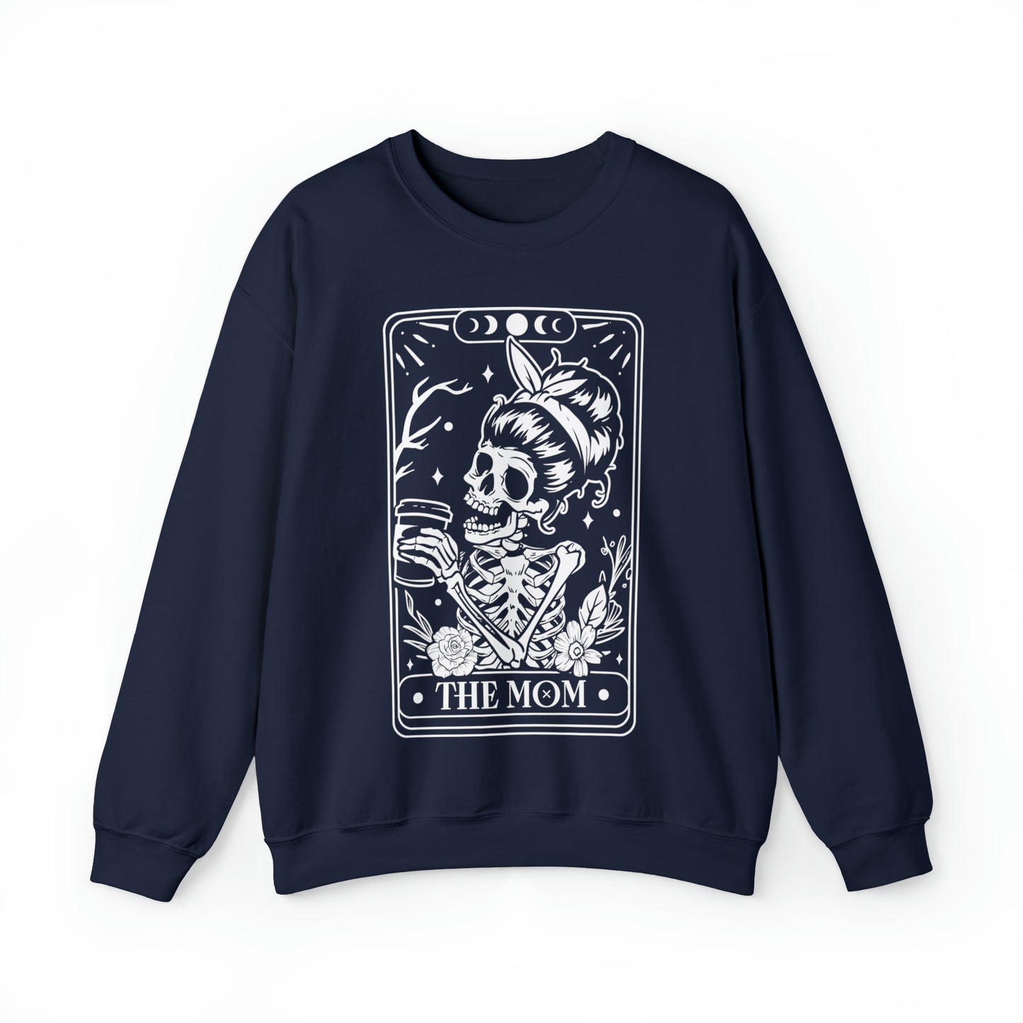 The Mom Tarot Card Unisex Heavy Blend™ Crewneck Sweatshirt