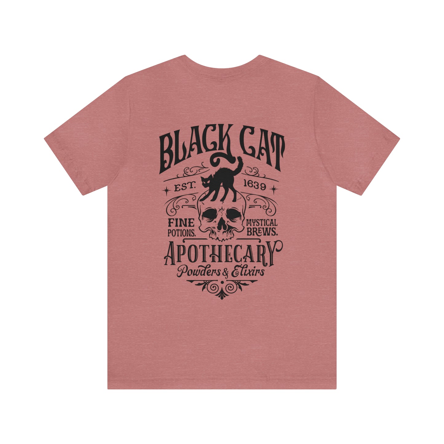 Black Cat Apothecary w/ Skull