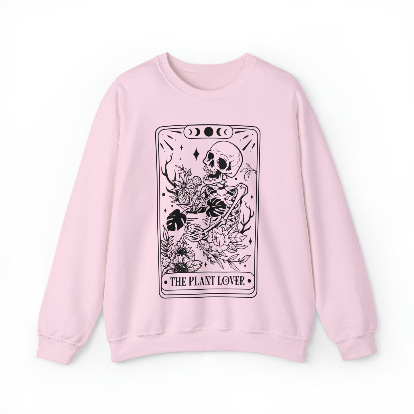 The Plant Lover Tarot Card Unisex Heavy Blend™ Crewneck Sweatshirt