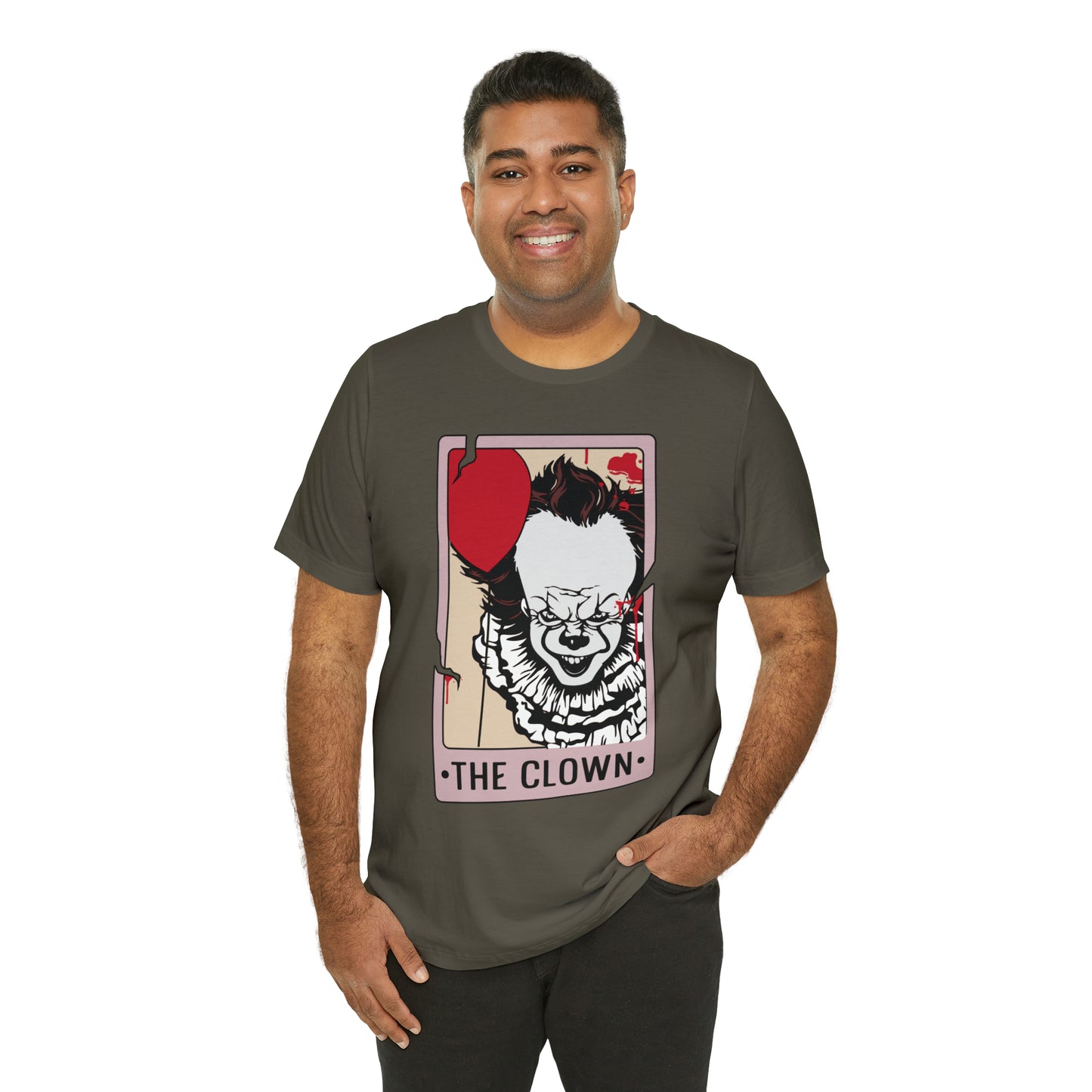 The Clown Tarot Card