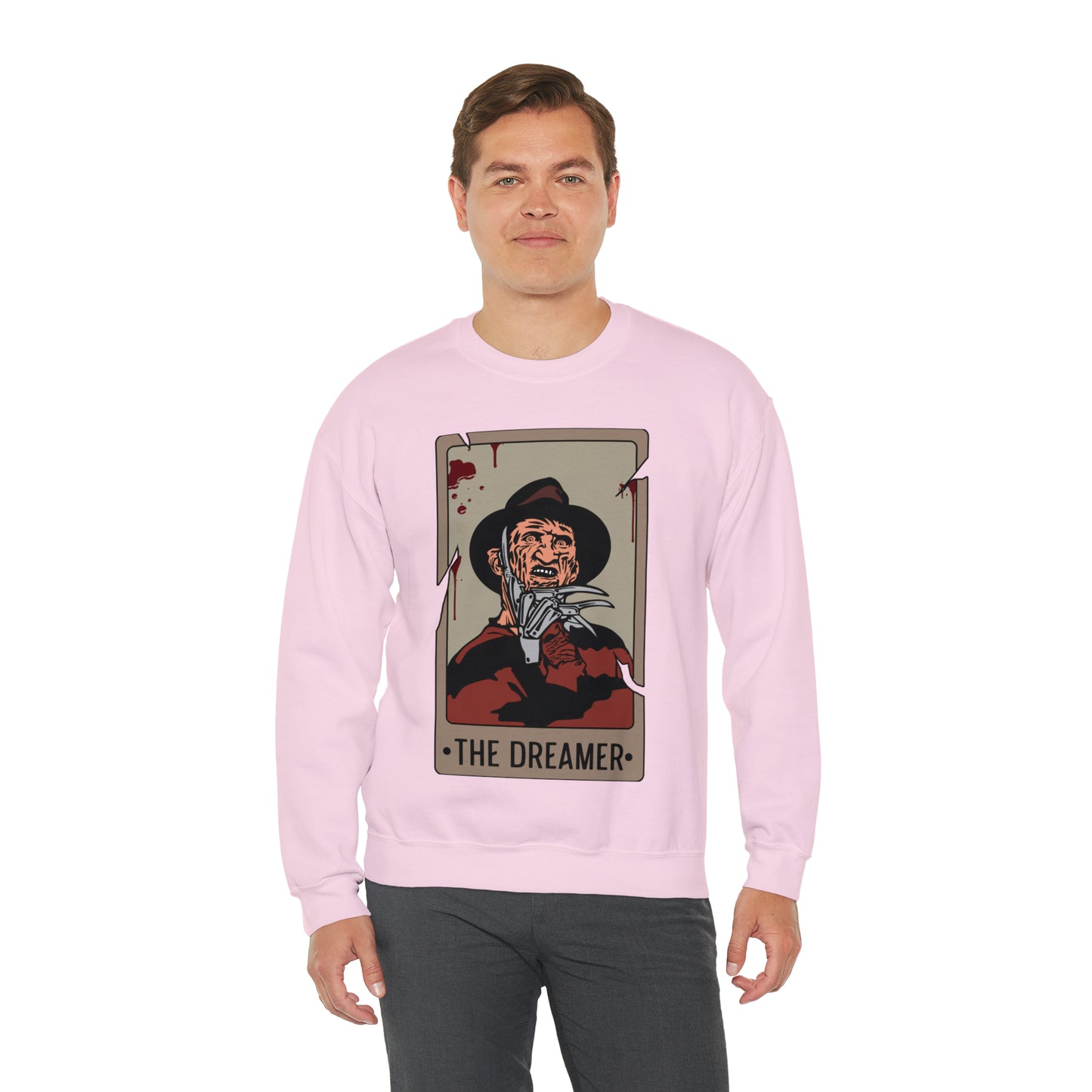 The Dreamer Tarot Card Unisex Heavy Blend™ Crewneck Sweatshirt
