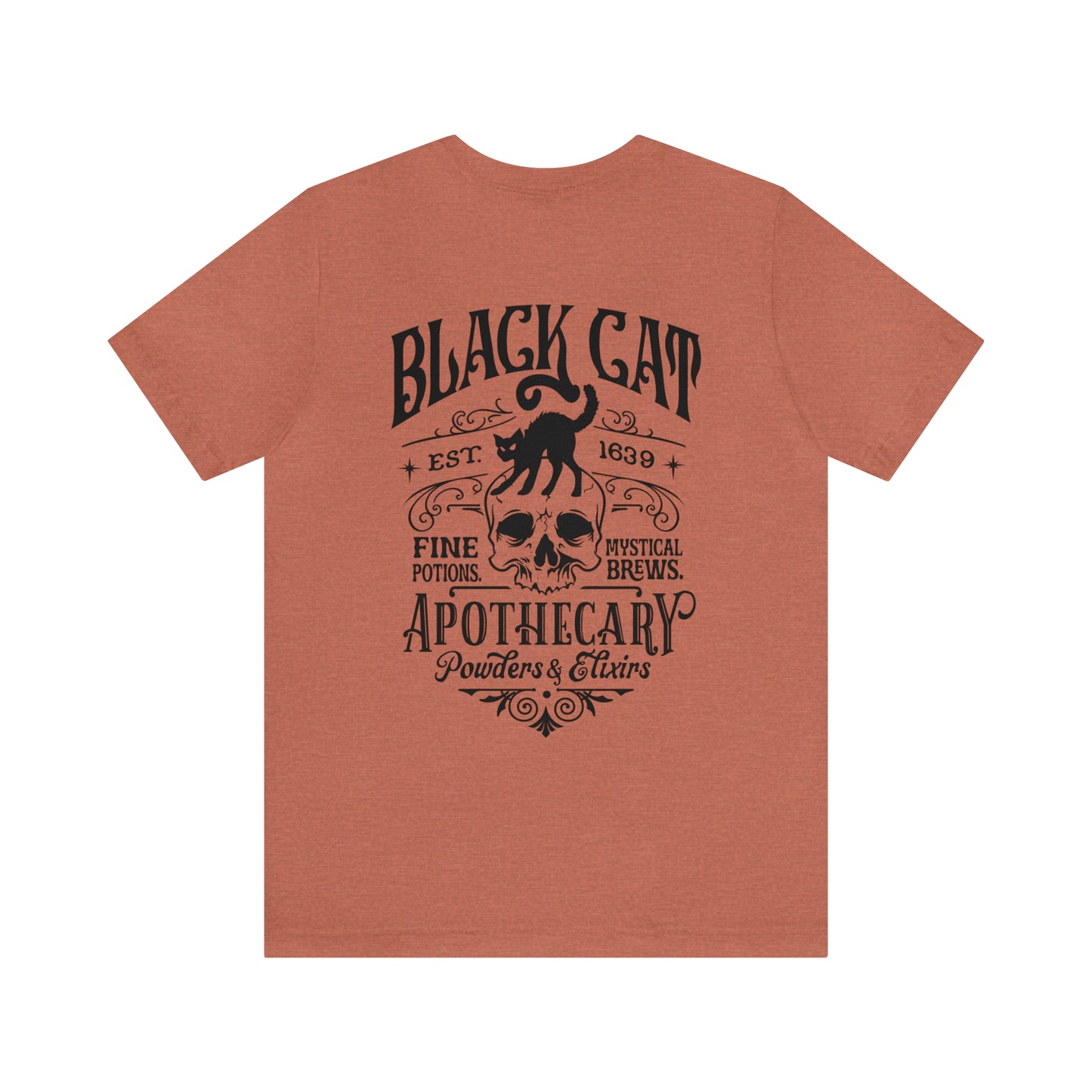 Black Cat Apothecary w/ Skull