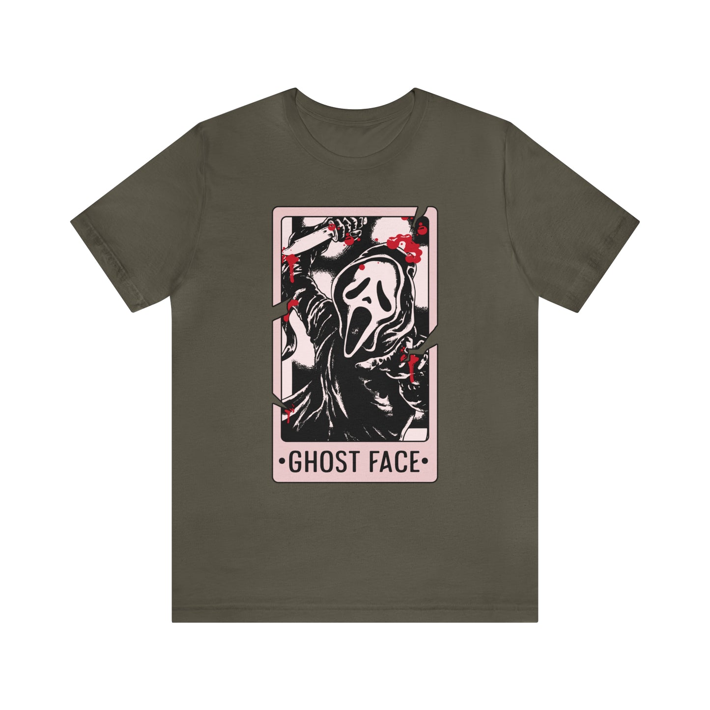 Ghost Face Tarot Card