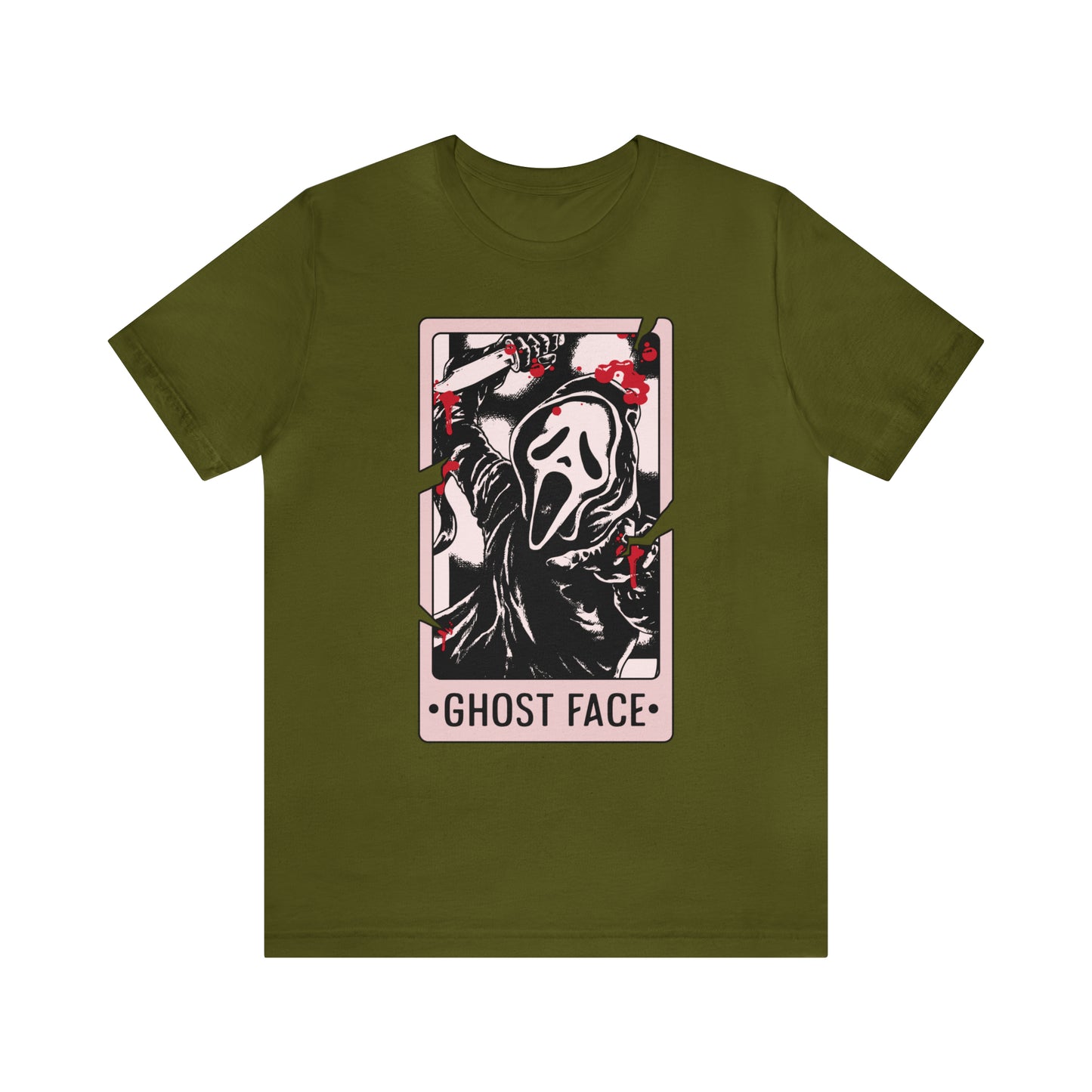 Ghost Face Tarot Card