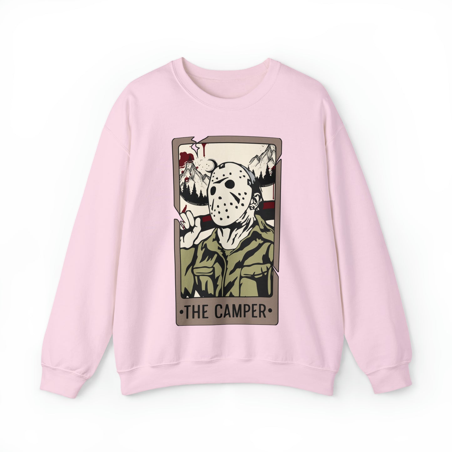 The Camper Tarot Card Unisex Heavy Blend™ Crewneck Sweatshirt