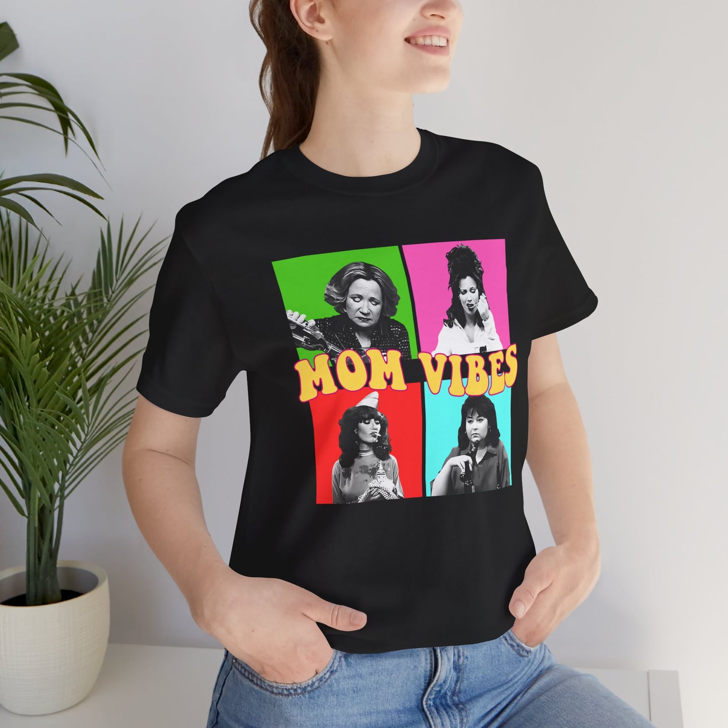 Unisex Jersey Short Sleeve Tee Mom Vibes