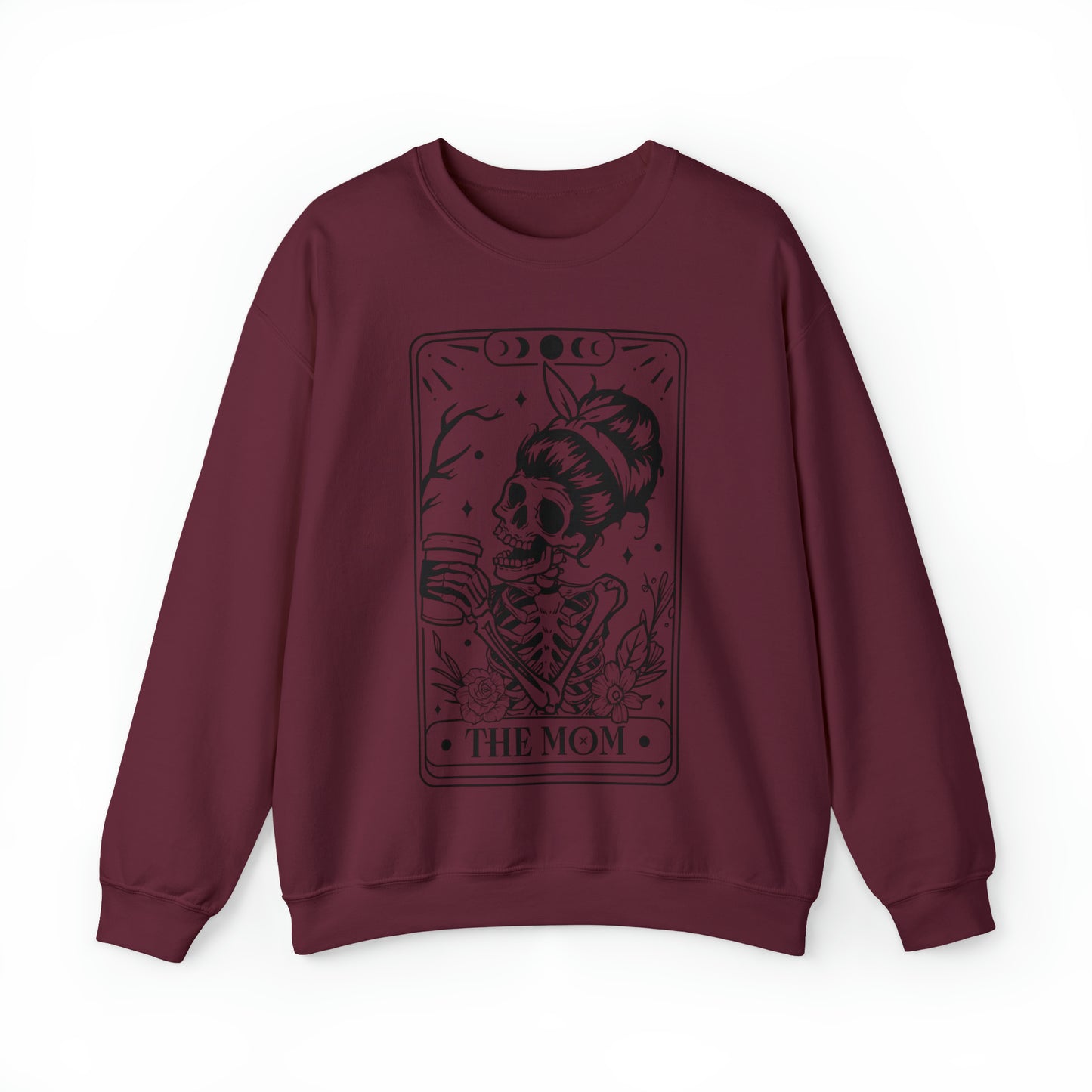 The Mom Tarot Card Unisex Heavy Blend™ Crewneck Sweatshirt