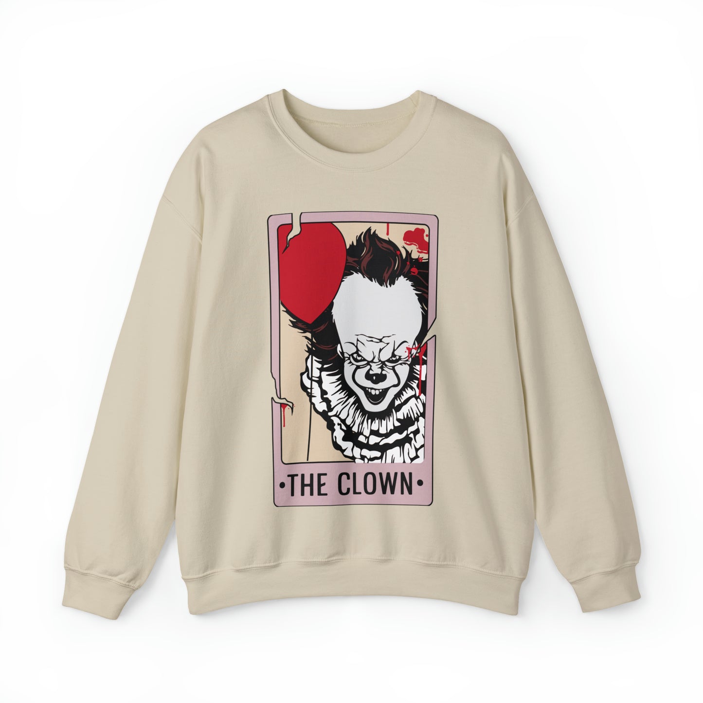 The Clown Tarot Card Unisex Heavy Blend™ Crewneck Sweatshirt