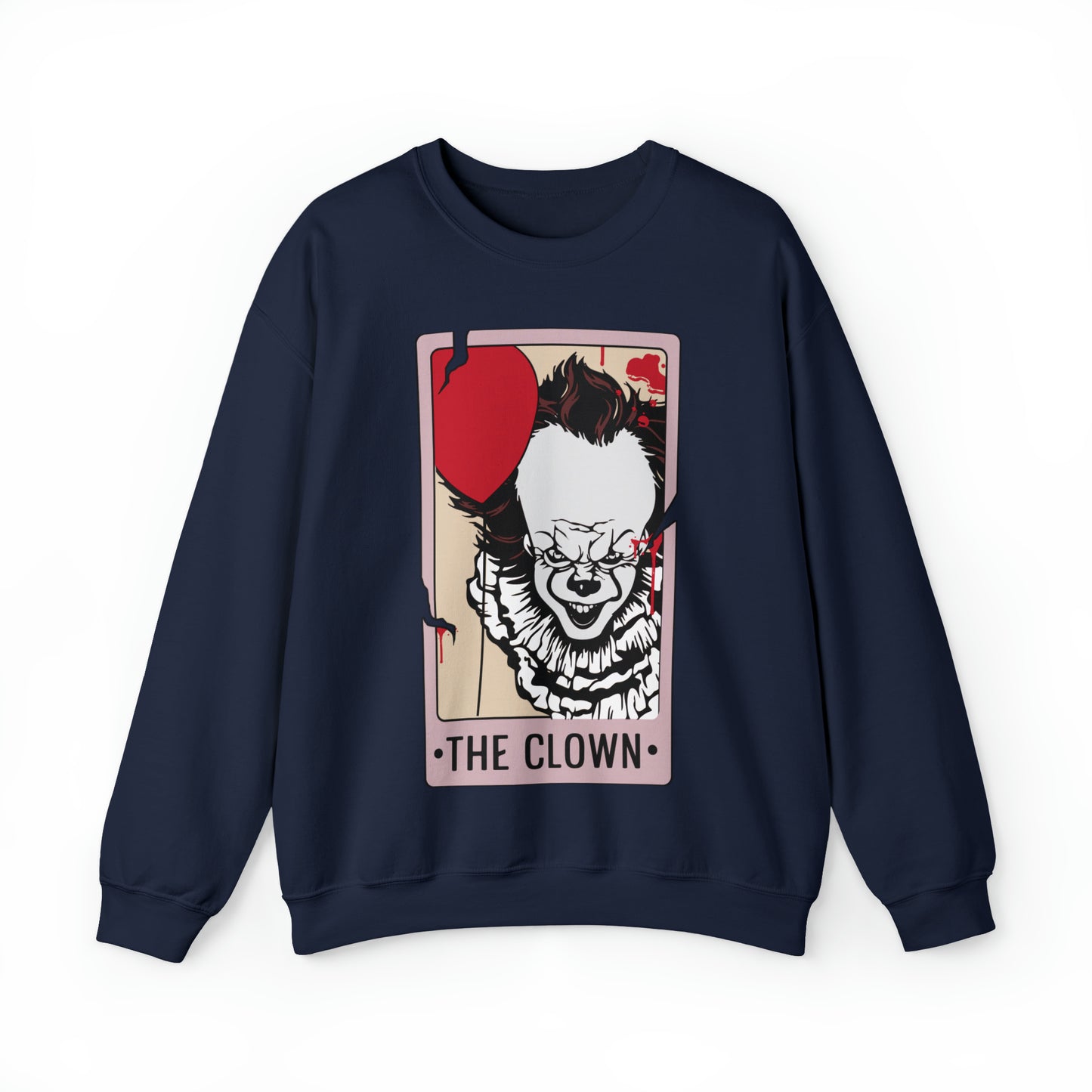 The Clown Tarot Card Unisex Heavy Blend™ Crewneck Sweatshirt