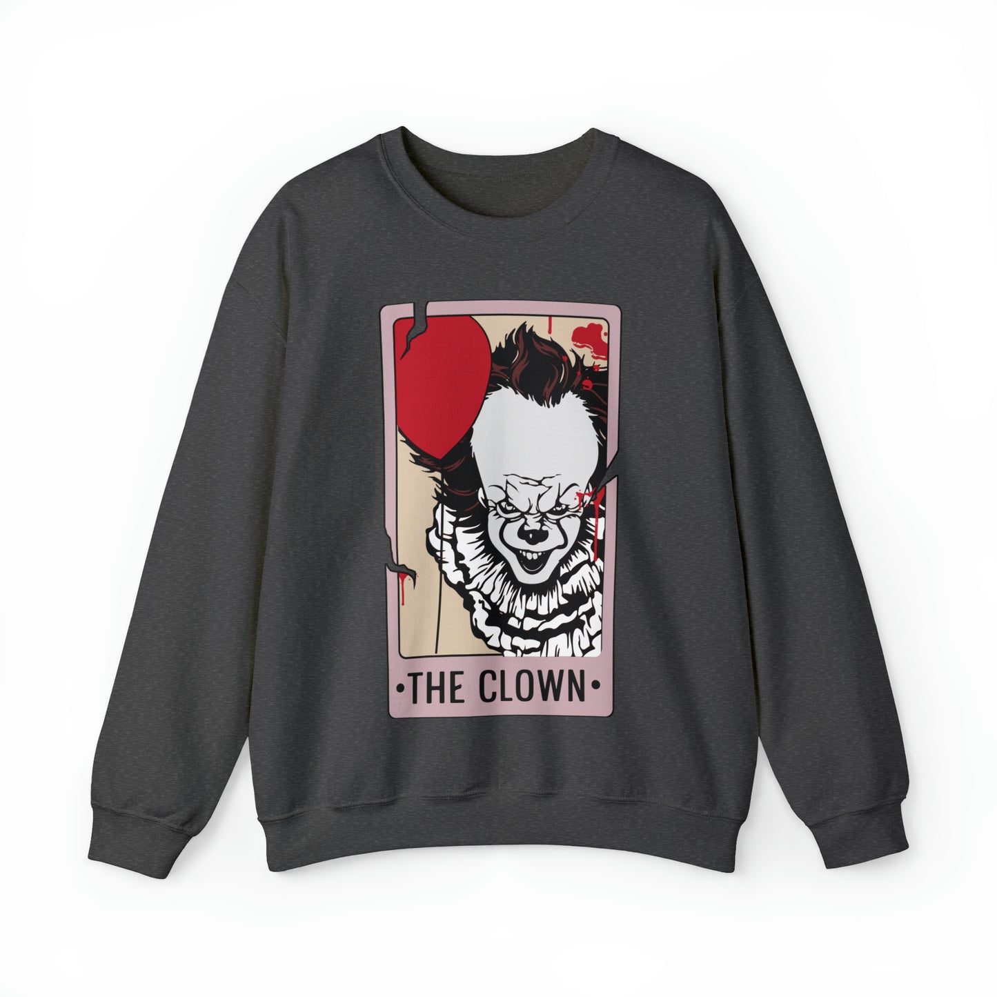 The Clown Tarot Card Unisex Heavy Blend™ Crewneck Sweatshirt