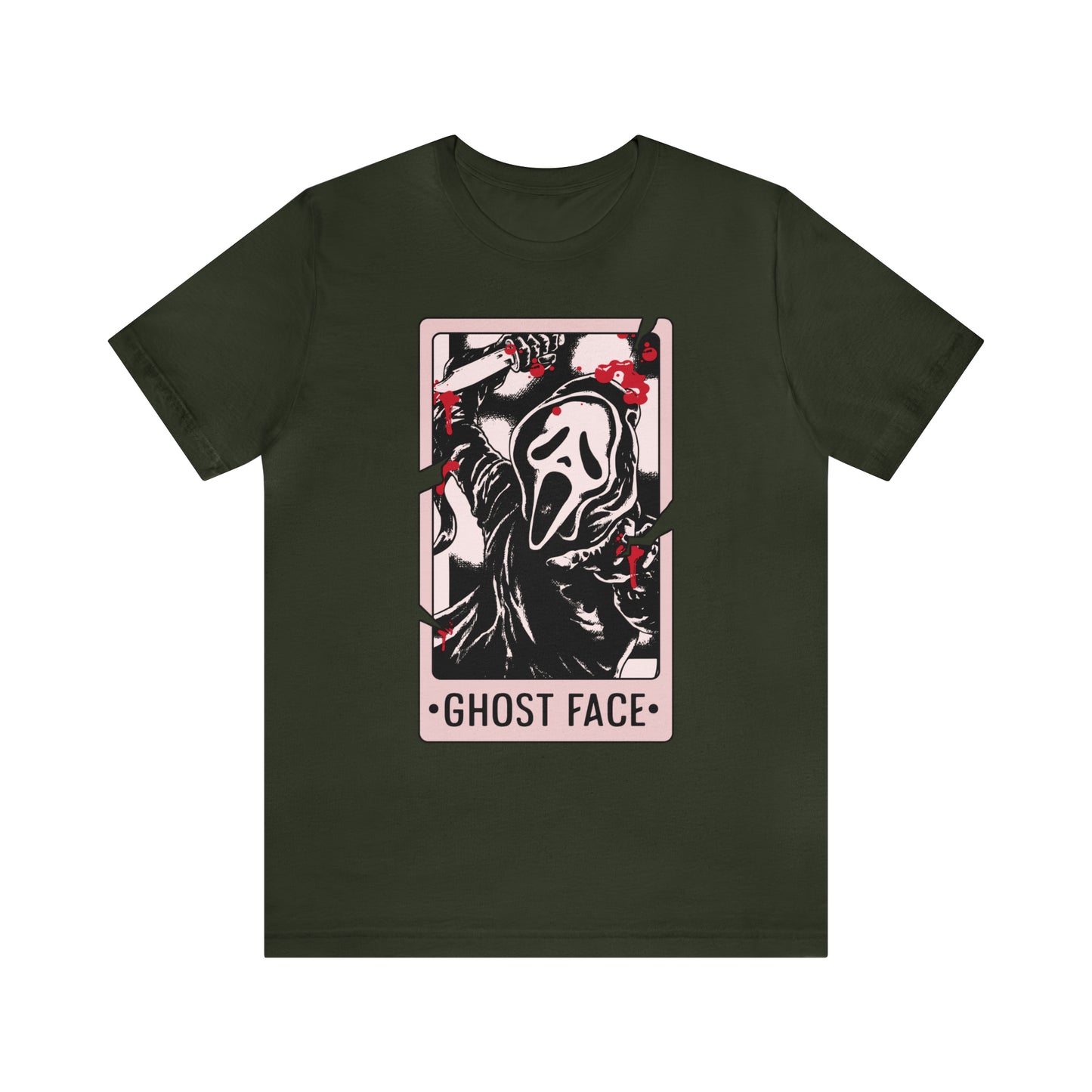 Ghost Face Tarot Card