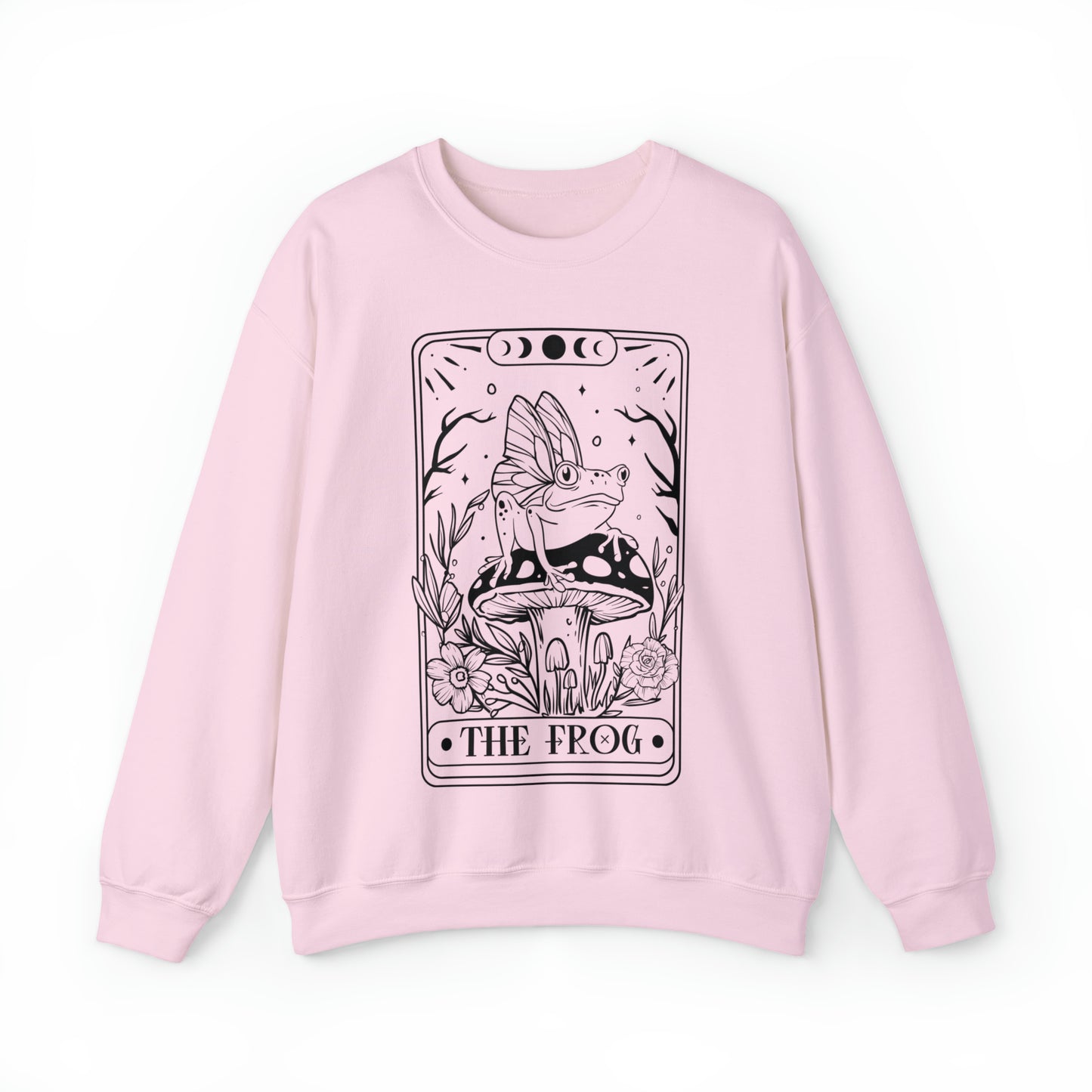 The Frog Tarot Card Unisex Heavy Blend™ Crewneck Sweatshirt