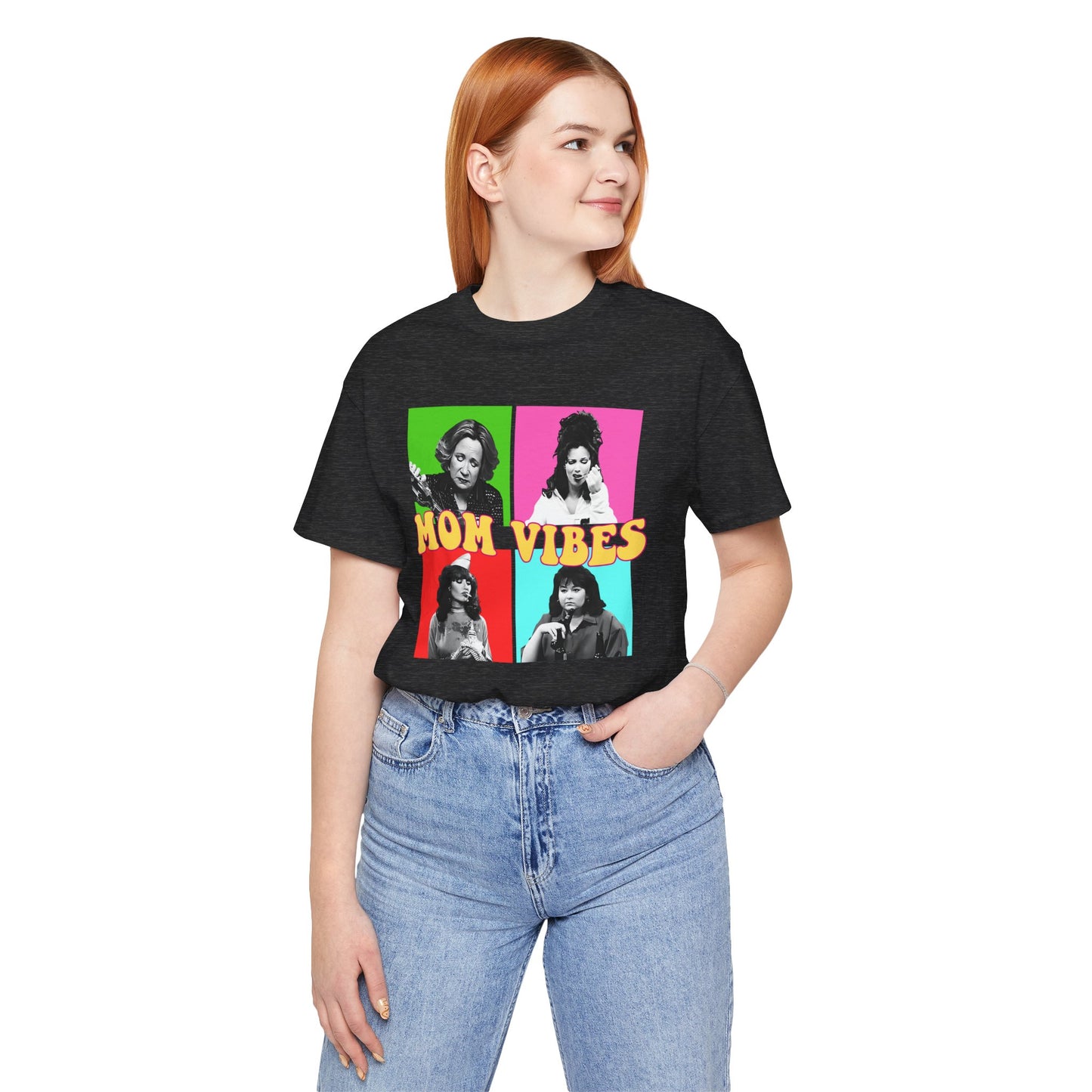Unisex Jersey Short Sleeve Tee Mom Vibes