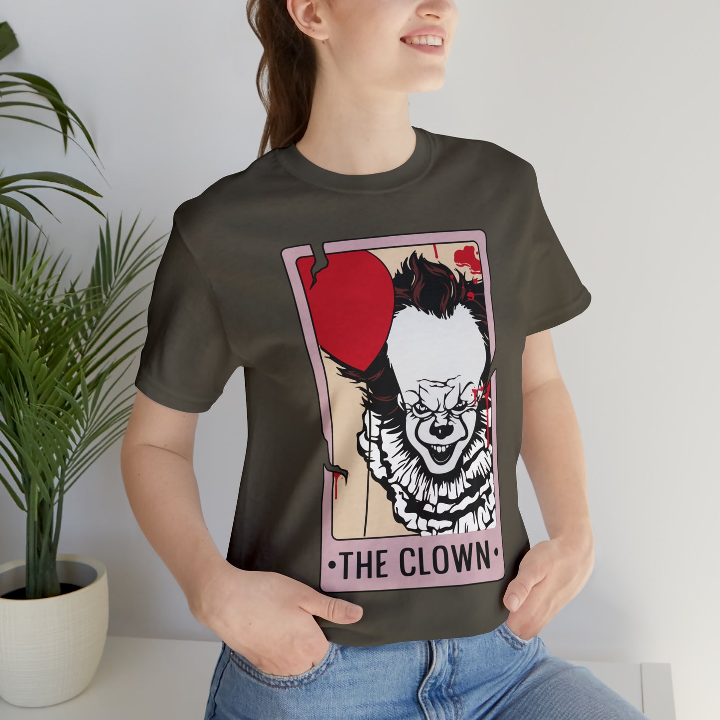 The Clown Tarot Card