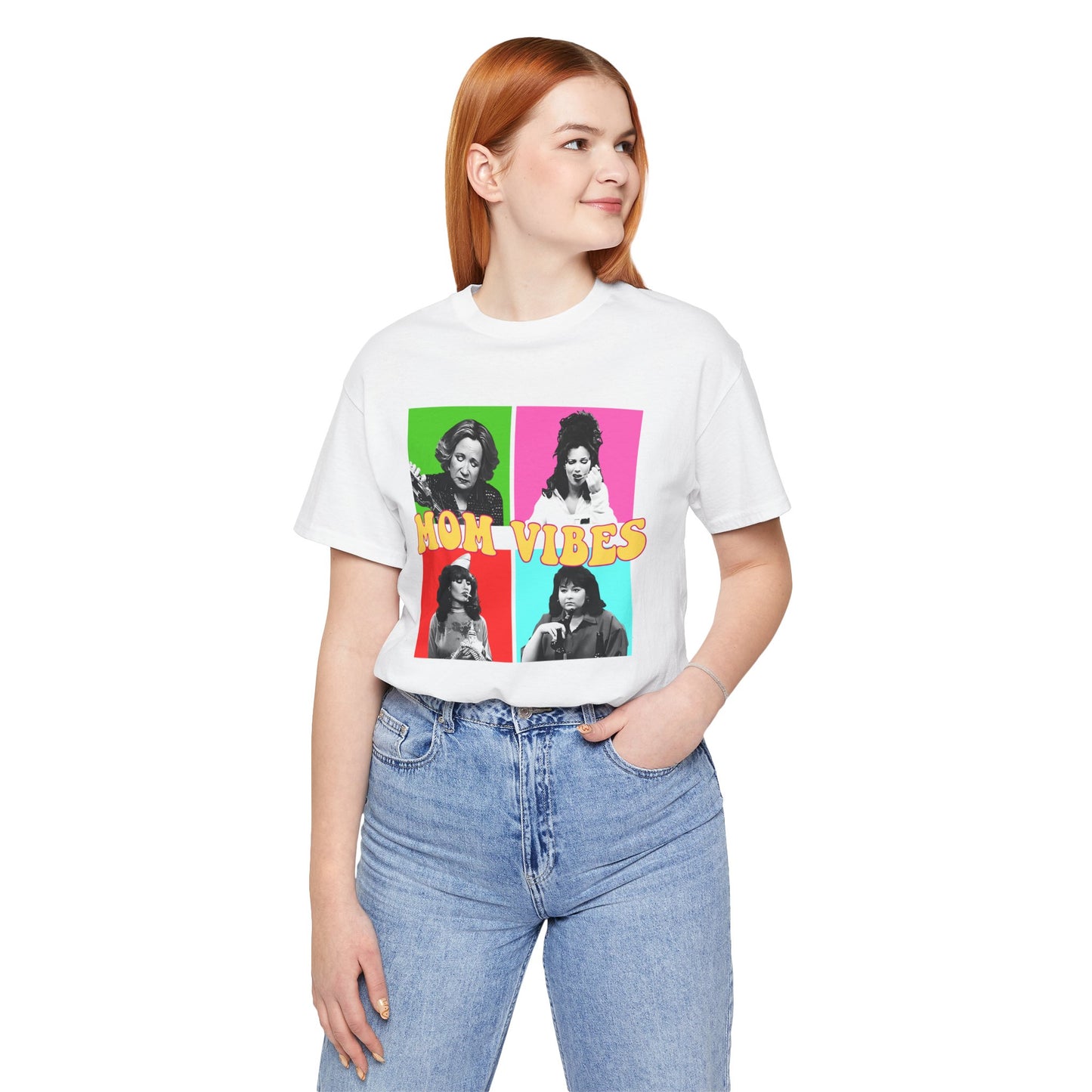 Unisex Jersey Short Sleeve Tee Mom Vibes