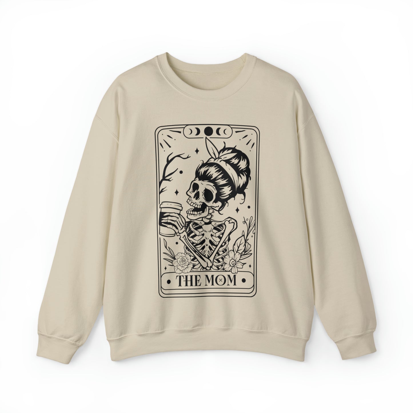 The Mom Tarot Card Unisex Heavy Blend™ Crewneck Sweatshirt