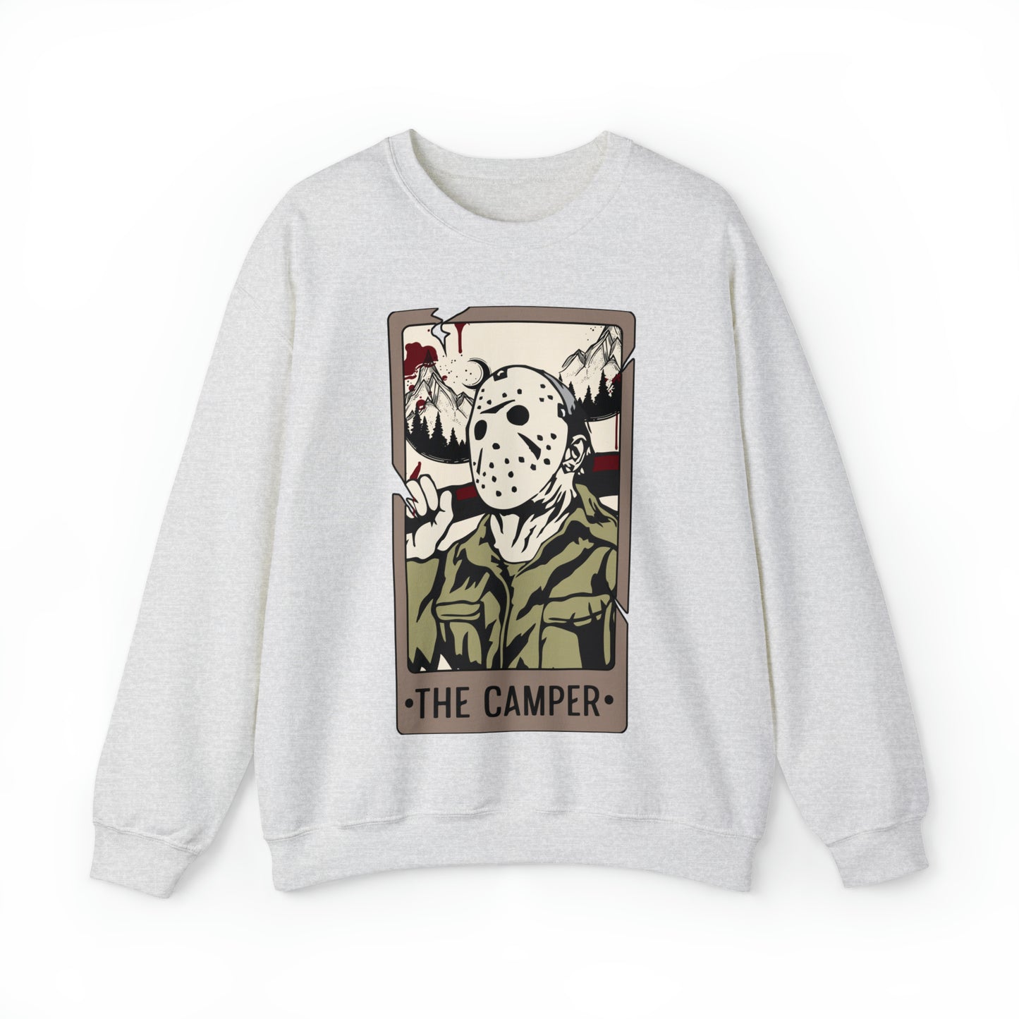 The Camper Tarot Card Unisex Heavy Blend™ Crewneck Sweatshirt