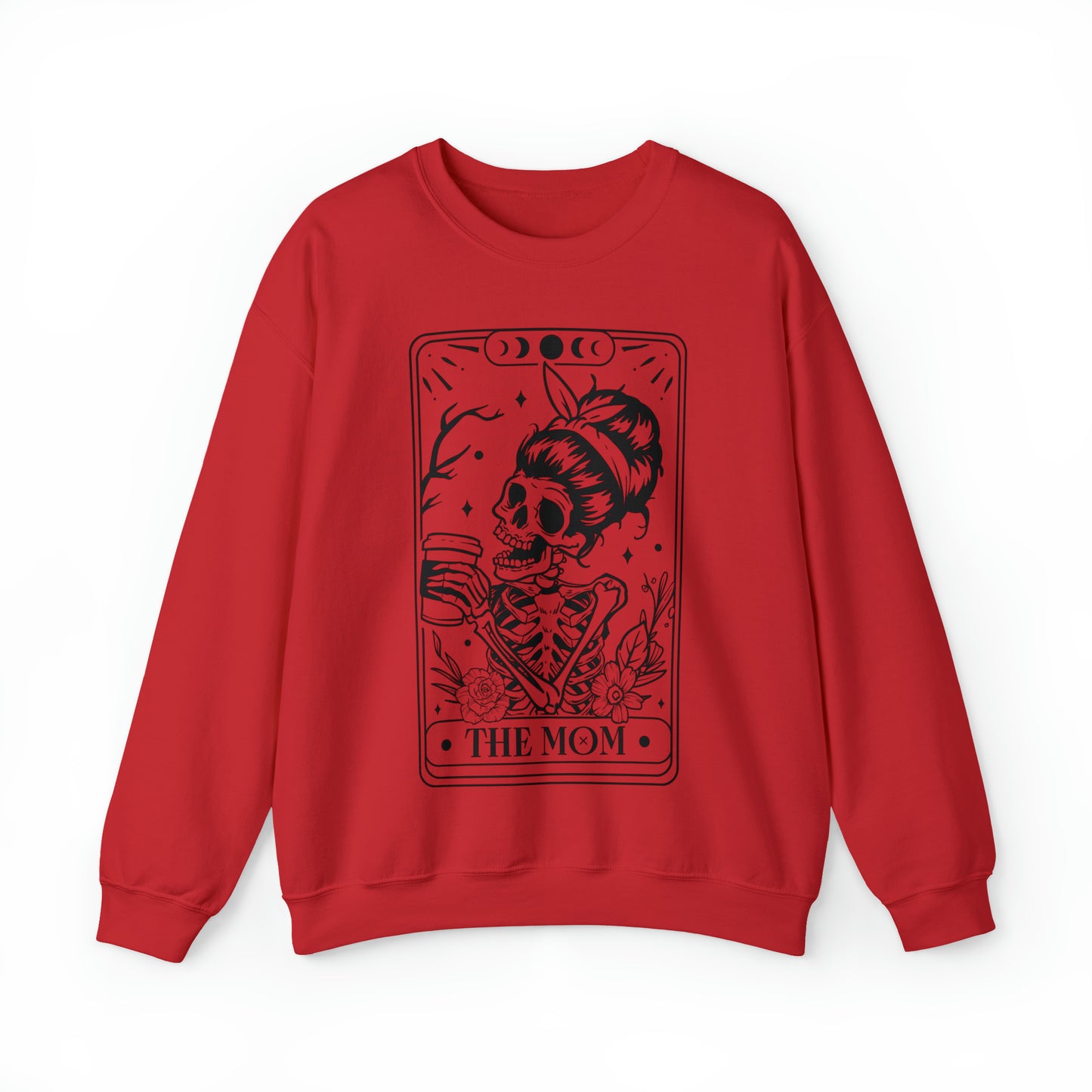 The Mom Tarot Card Unisex Heavy Blend™ Crewneck Sweatshirt