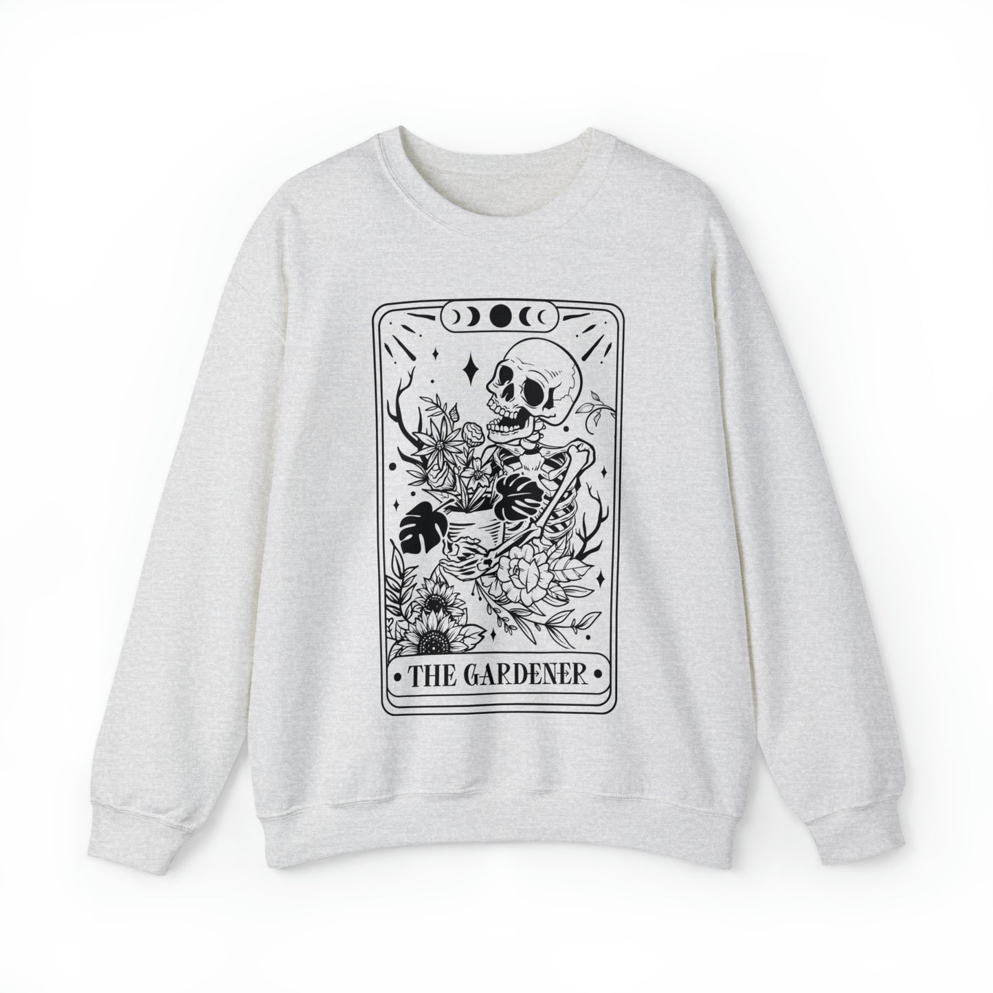 The Gardener Tarot Card Unisex Heavy Blend™ Crewneck Sweatshirt