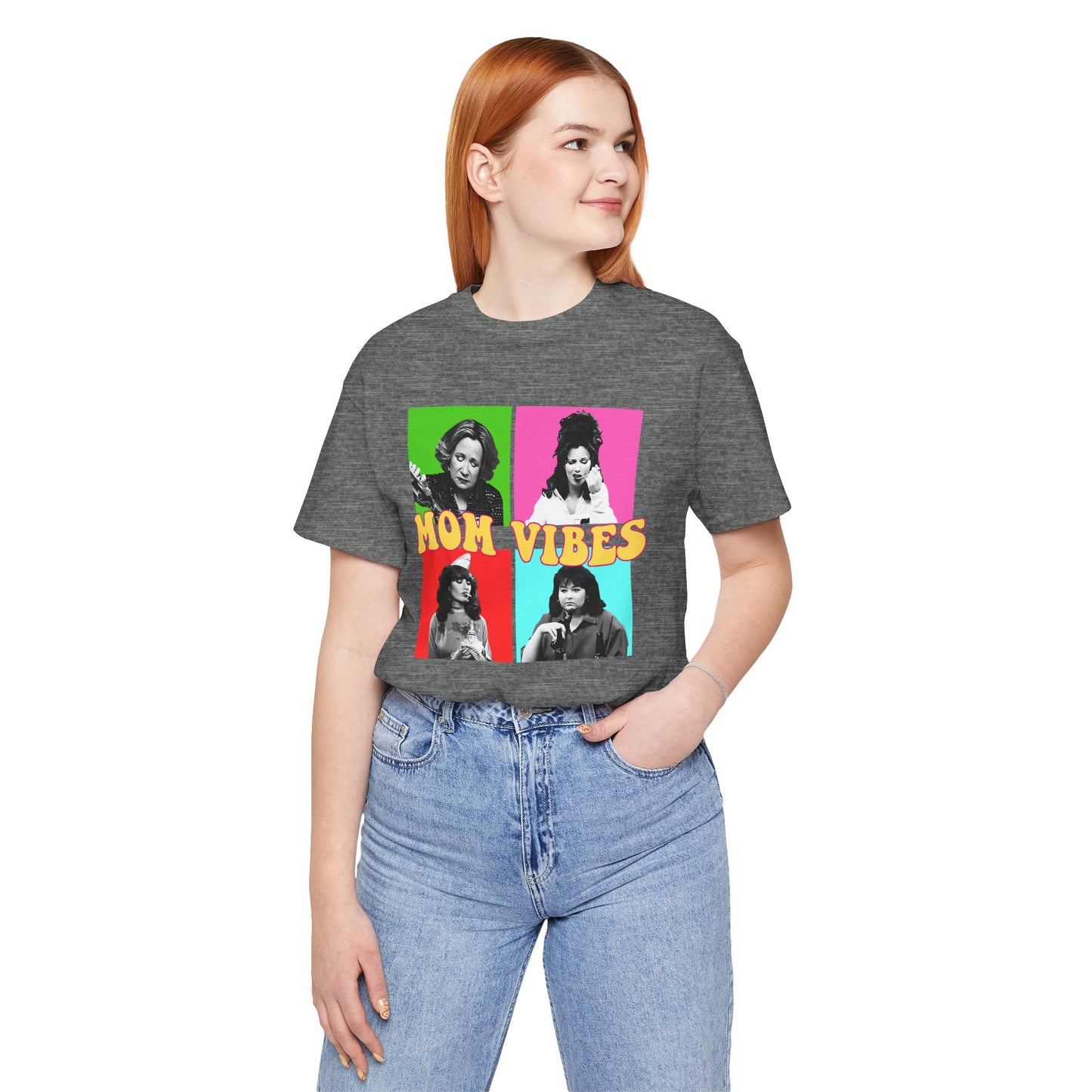 Unisex Jersey Short Sleeve Tee Mom Vibes