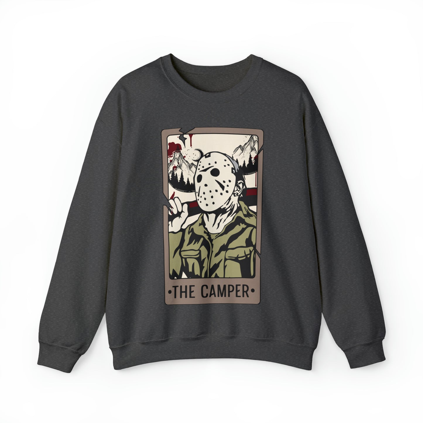 The Camper Tarot Card Unisex Heavy Blend™ Crewneck Sweatshirt