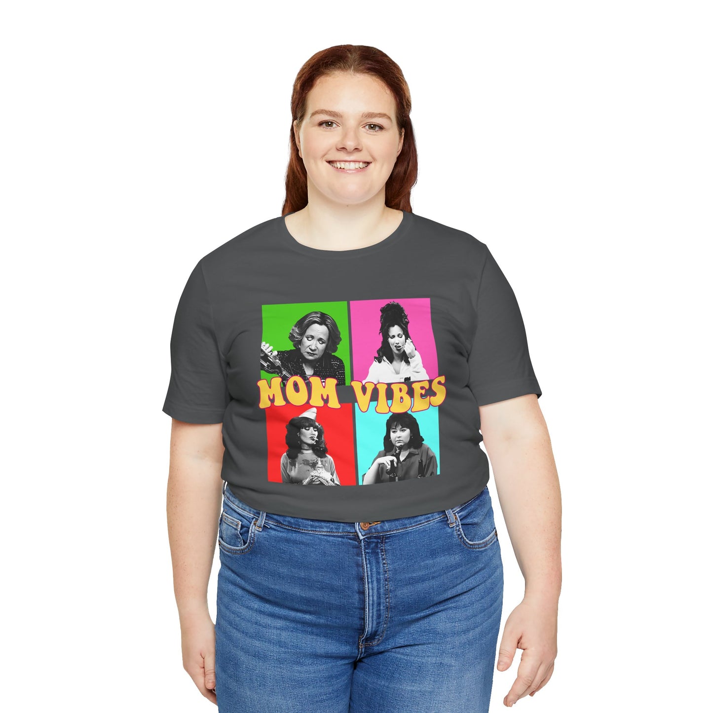 Unisex Jersey Short Sleeve Tee Mom Vibes