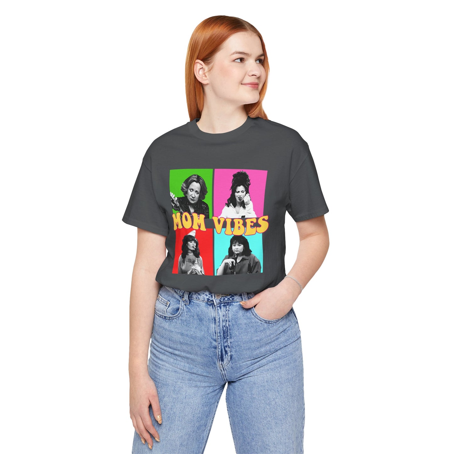 Unisex Jersey Short Sleeve Tee Mom Vibes