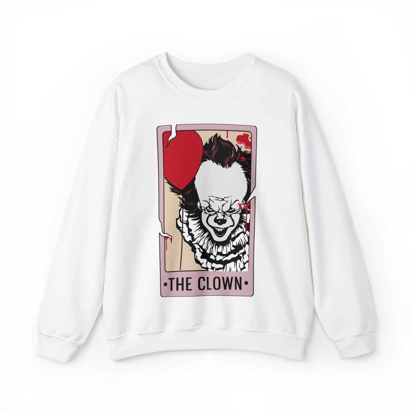 The Clown Tarot Card Unisex Heavy Blend™ Crewneck Sweatshirt
