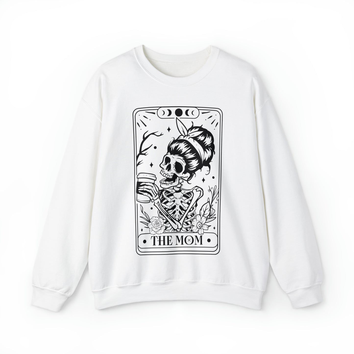 The Mom Tarot Card Unisex Heavy Blend™ Crewneck Sweatshirt
