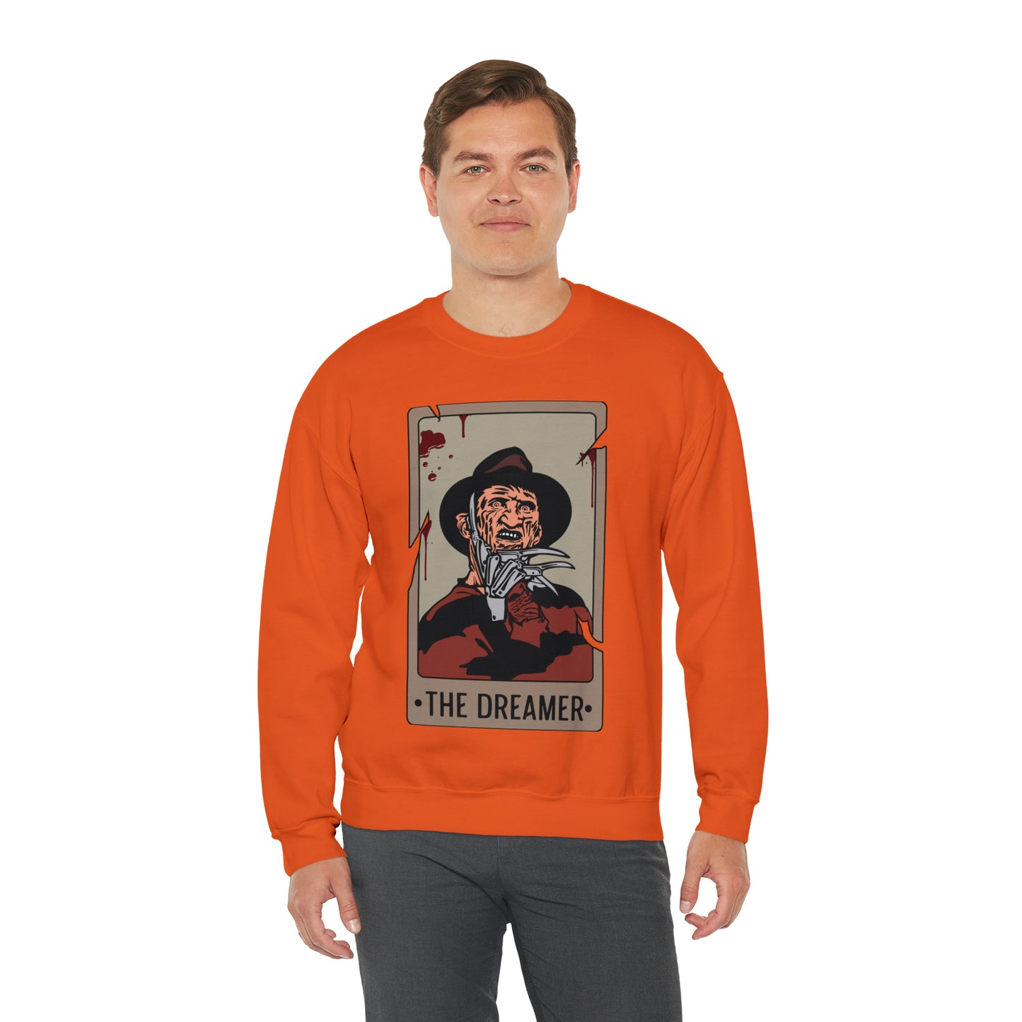 The Dreamer Tarot Card Unisex Heavy Blend™ Crewneck Sweatshirt