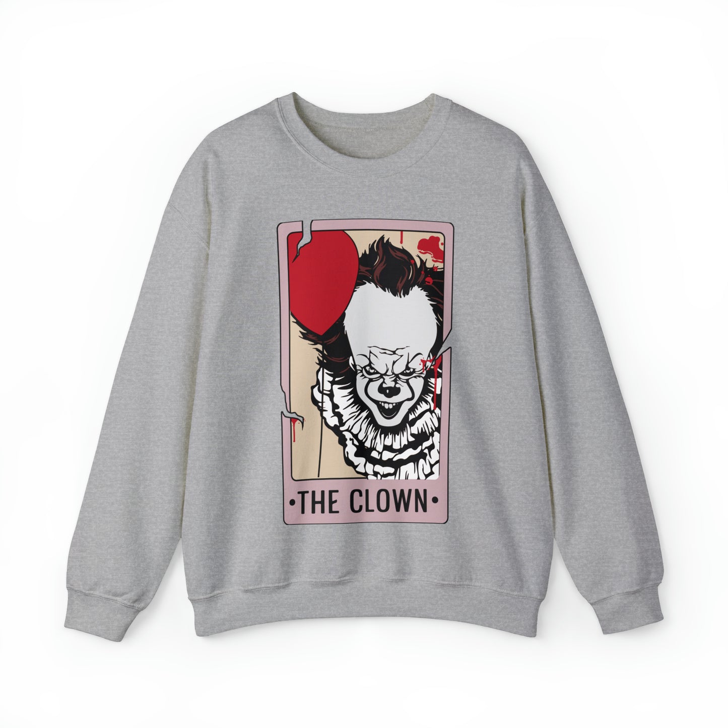 The Clown Tarot Card Unisex Heavy Blend™ Crewneck Sweatshirt