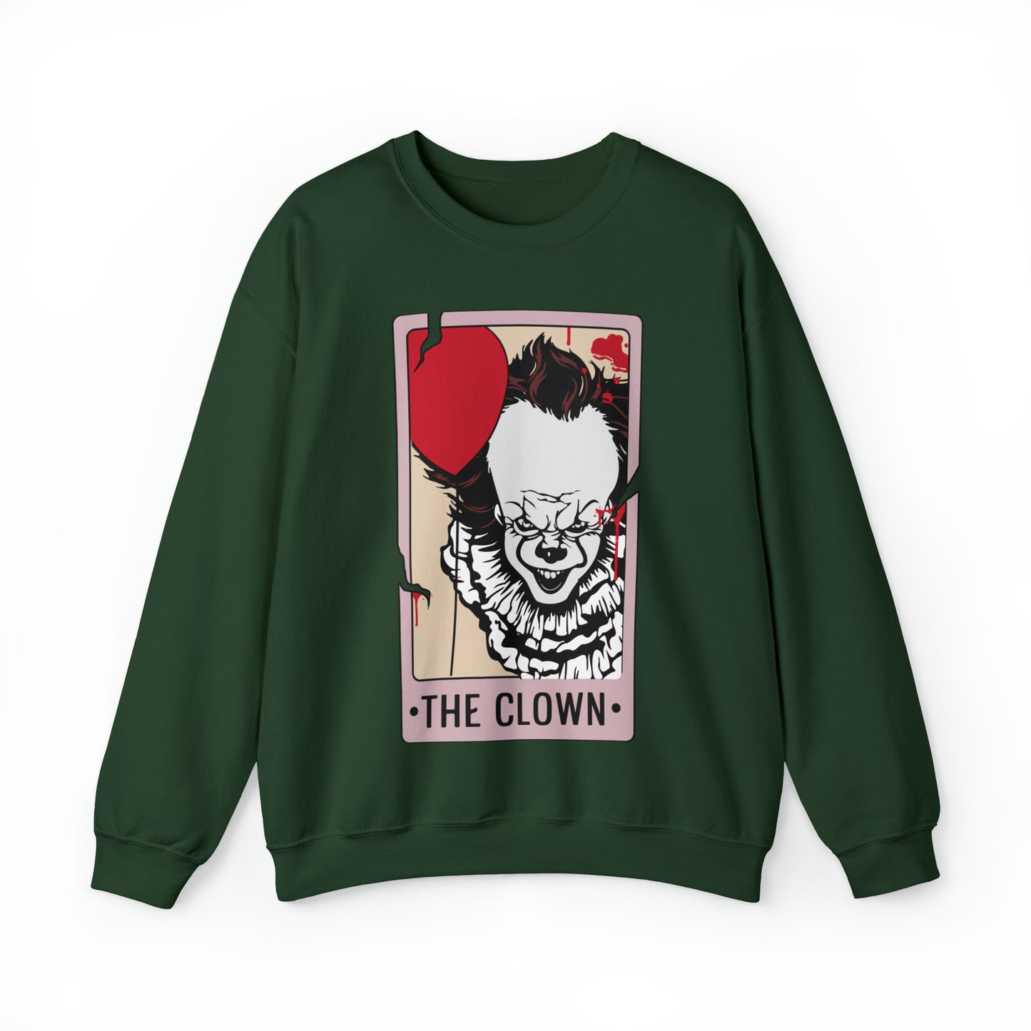 The Clown Tarot Card Unisex Heavy Blend™ Crewneck Sweatshirt