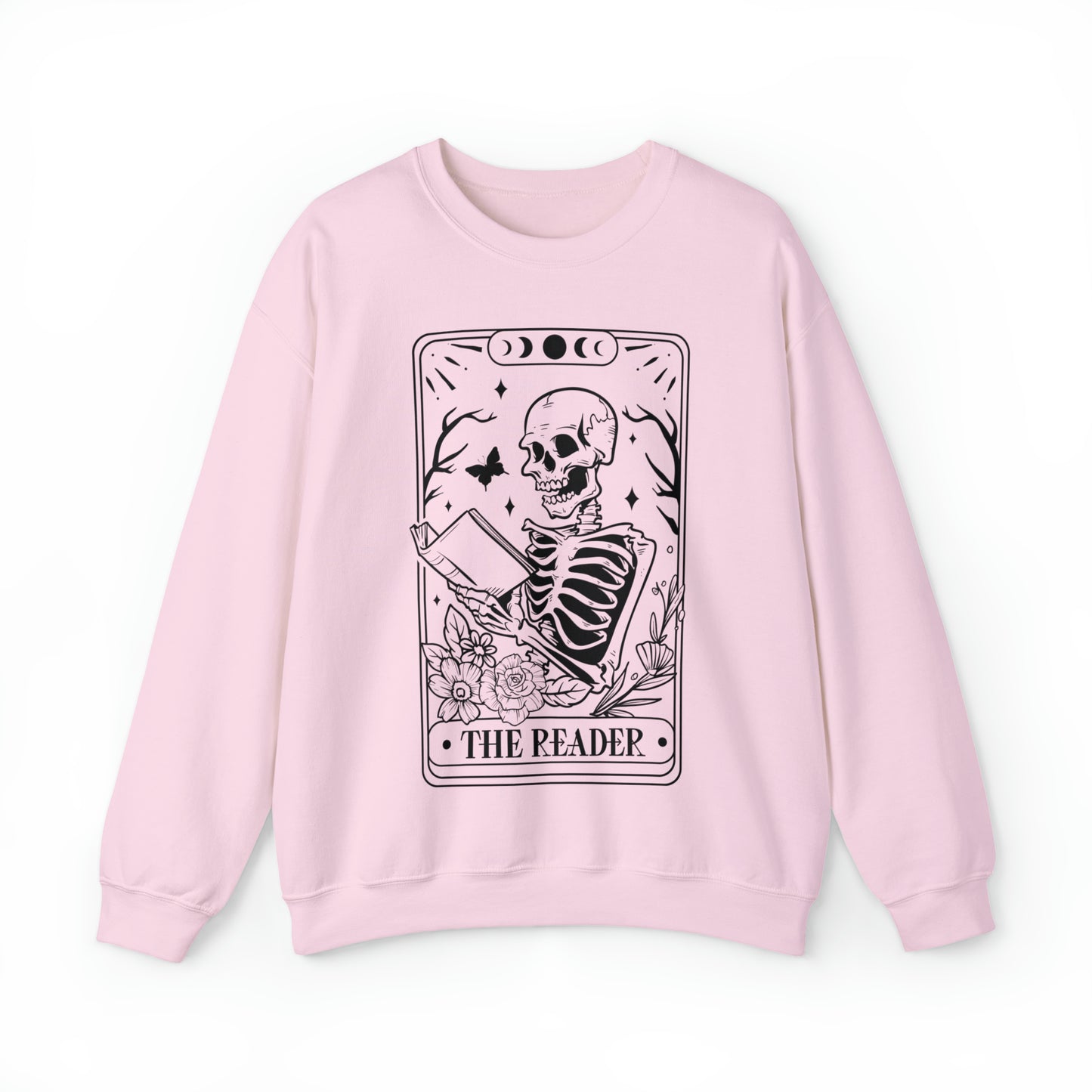 The Reader Tarot Card Unisex Heavy Blend™ Crewneck Sweatshirt