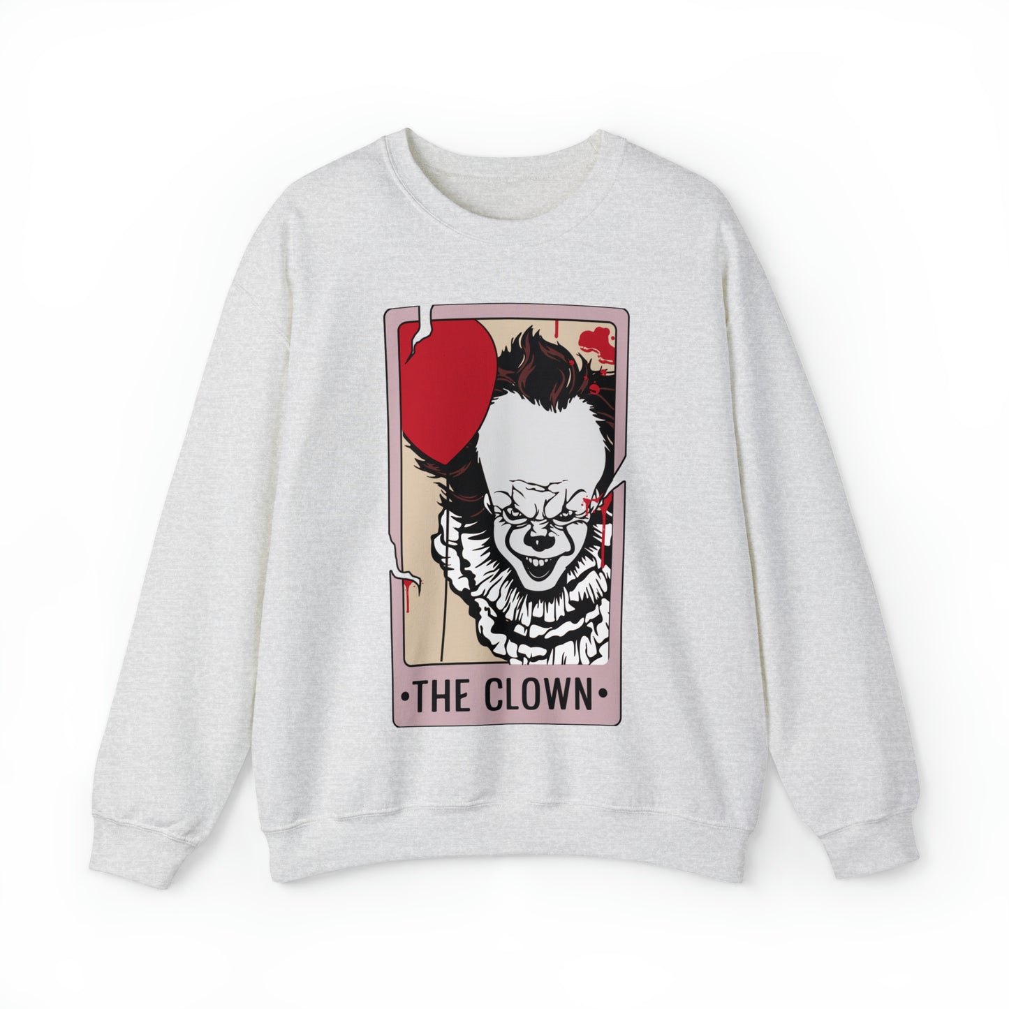 The Clown Tarot Card Unisex Heavy Blend™ Crewneck Sweatshirt