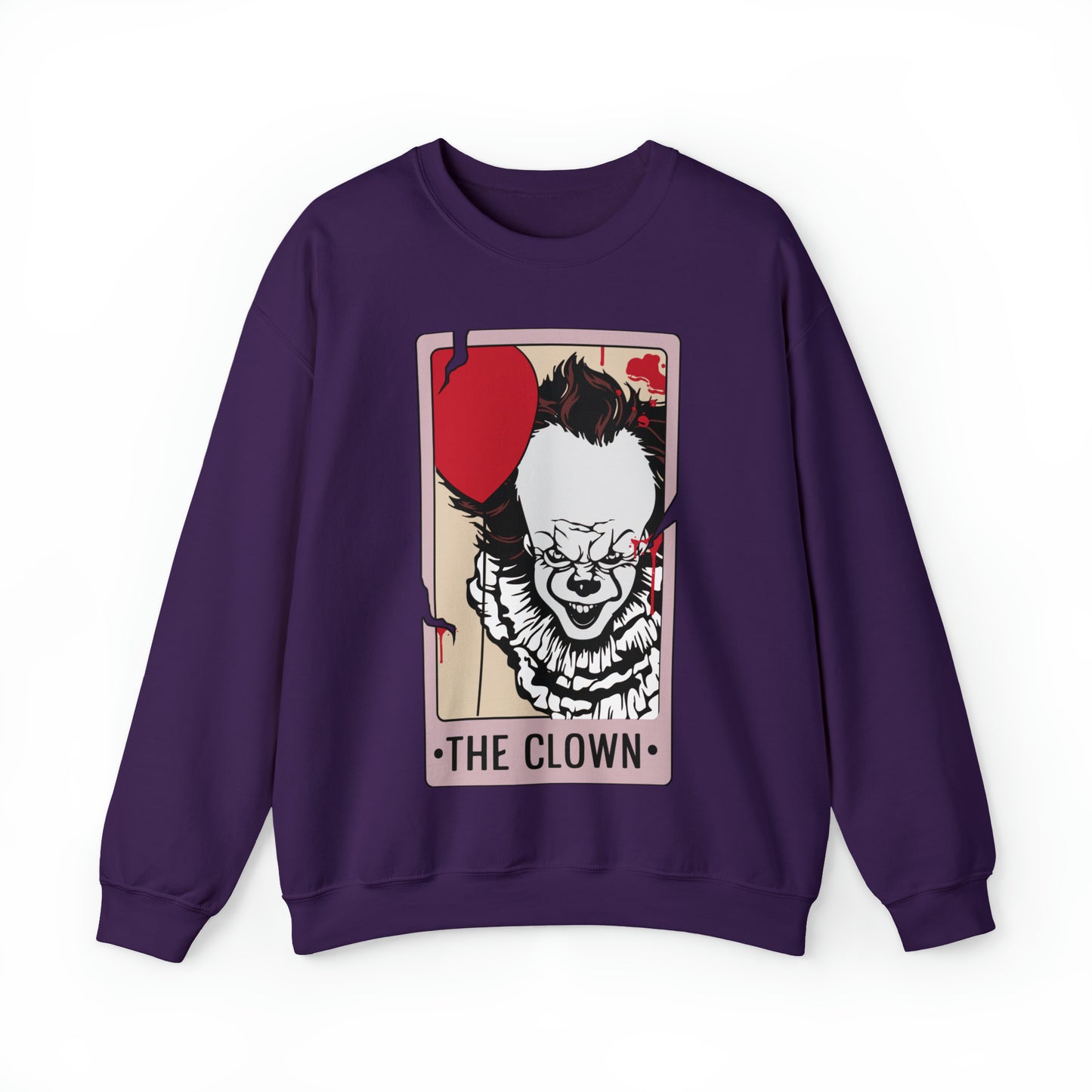 The Clown Tarot Card Unisex Heavy Blend™ Crewneck Sweatshirt