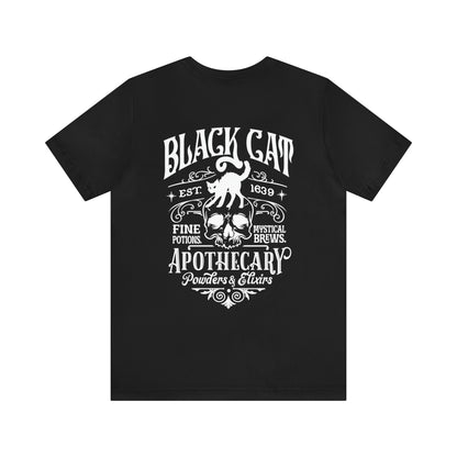 Black Cat Apothecary w/ Skull