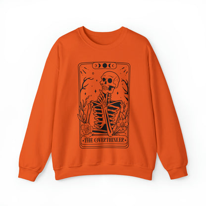 The Overthinker Tarot Card Unisex Heavy Blend™ Crewneck Sweatshirt