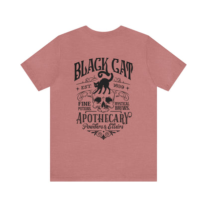 Black Cat Apothecary w/ Skull