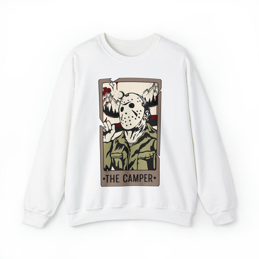 The Camper Tarot Card Unisex Heavy Blend™ Crewneck Sweatshirt