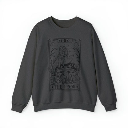 The Frog Tarot Card Unisex Heavy Blend™ Crewneck Sweatshirt