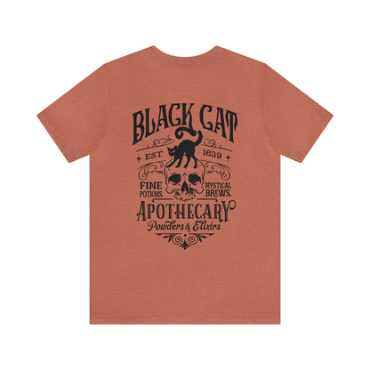 Black Cat Apothecary w/ Skull