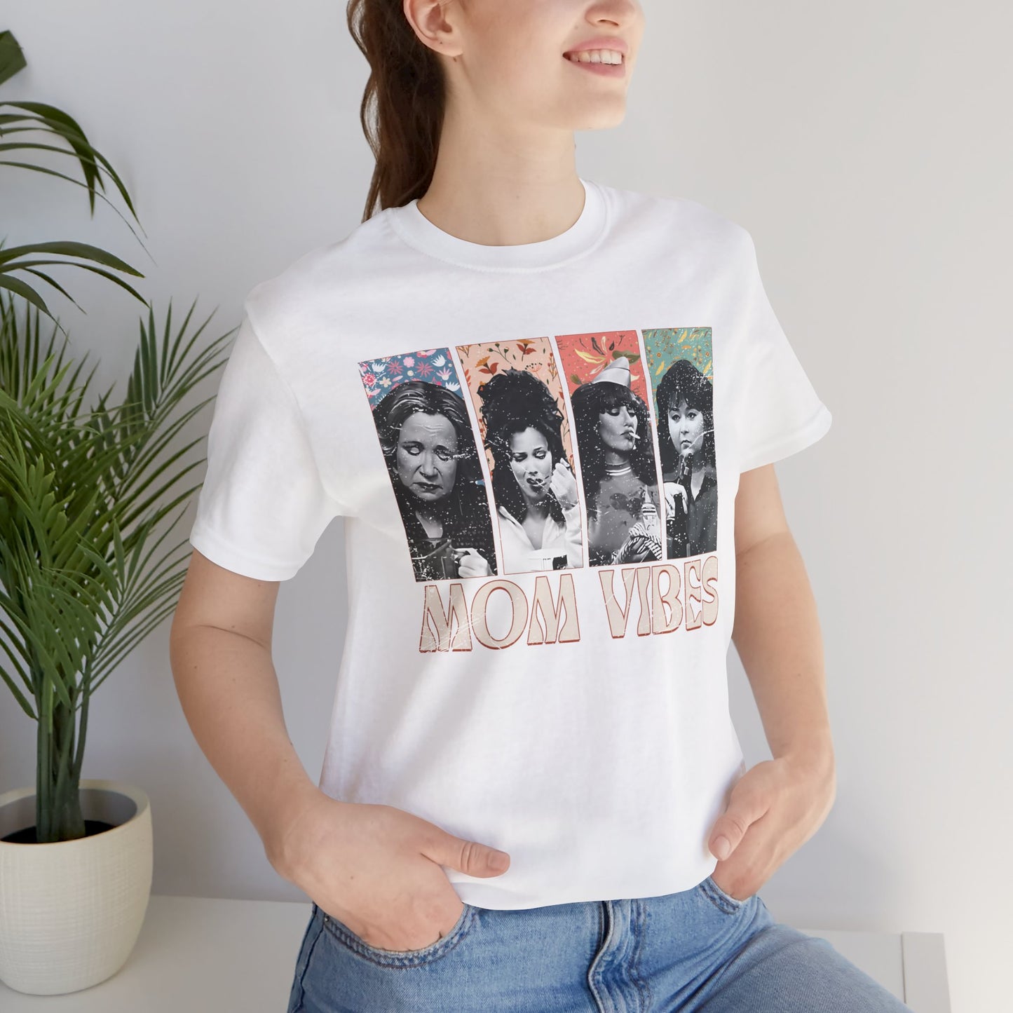 Unisex Jersey Short Sleeve Tee Mom Vibes 2
