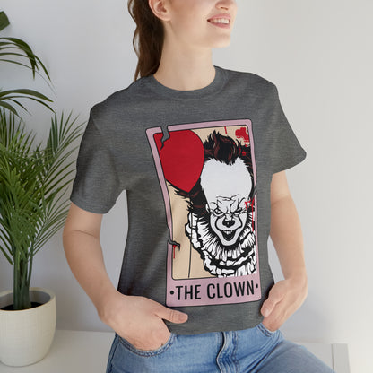 The Clown Tarot Card