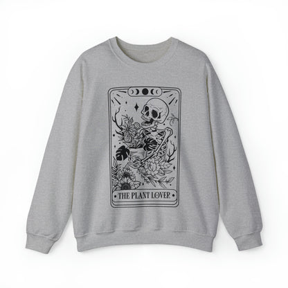 The Plant Lover Tarot Card Unisex Heavy Blend™ Crewneck Sweatshirt