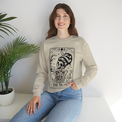 The Mom Tarot Card Unisex Heavy Blend™ Crewneck Sweatshirt