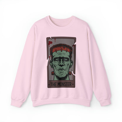 The Monster Tarot Card Unisex Heavy Blend™ Crewneck Sweatshirt