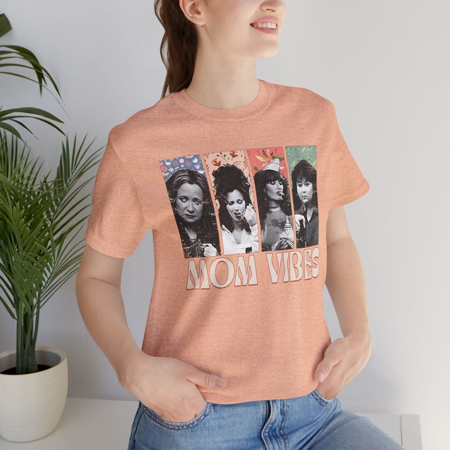 Unisex Jersey Short Sleeve Tee Mom Vibes 2