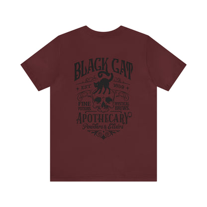 Black Cat Apothecary w/ Skull