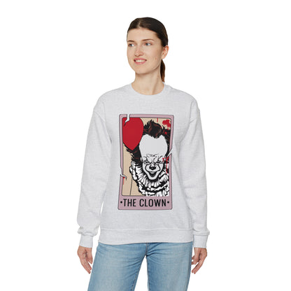 The Clown Tarot Card Unisex Heavy Blend™ Crewneck Sweatshirt