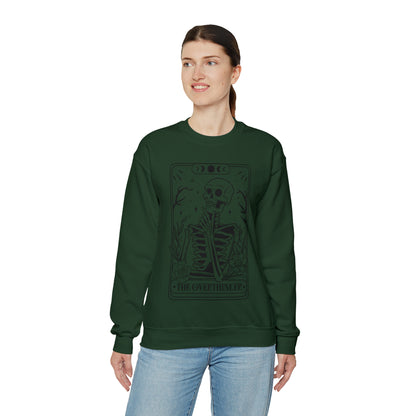 The Overthinker Tarot Card Unisex Heavy Blend™ Crewneck Sweatshirt